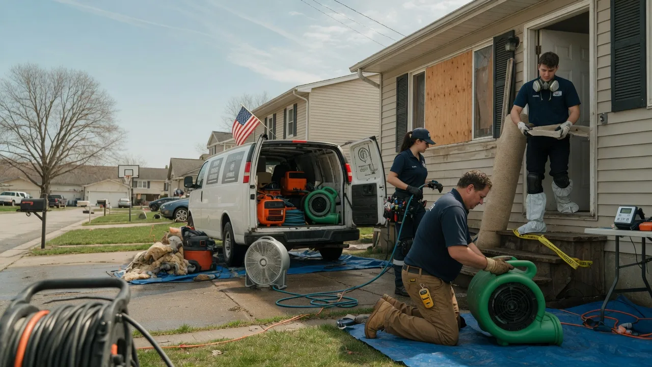 Water Damage Restoration in Mooreland, IN near me